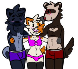 luxnsfw: Panty Party! All characters are dudes!  