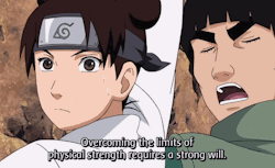 rockingthegraveyard:  Remember that time Gai and Tenten were getting some good ol’ training/bonding time on the side of a cliff and Kakashi came out of fucking nowhere with a pun.  