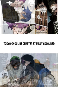 Tokyo Ghoul:RE Chapter 57 Fully Coloured, by me :d &gt;&gt; http://imgur.com/a/Tbn6z &lt;&lt;