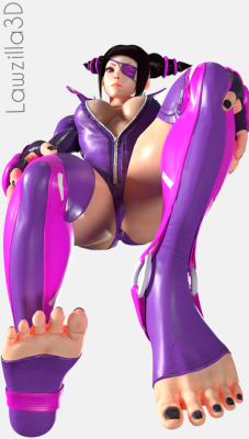 lawzilla3d:  Thank you for sticking around for the first month! From now on i will be focusing more on learning about 3D in order to add more content and start aiming towards animation :)In the mean time, have some Juri :3!  
