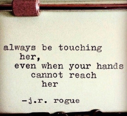 daddyhasspoken:  beastman79:  This is my moto!!! It builds you so much closer..  Alway touching. Souls entwined. I hear your voice in silence. Taste your lips on mine. 
