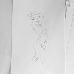 Figure co-op today! 15 minute pose by Scott Chase