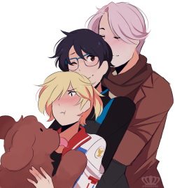 quick warm up doodleyurio and his gay dads and their dog ~