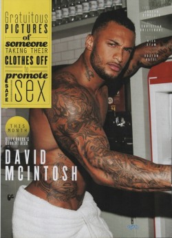  tohottootouch:  DAVID MCINTOSH Full Frontal   