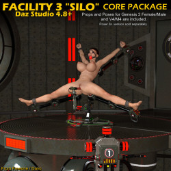 The  Facility sets from Davo just got more interesting with the addition of  the high security science divisions &ldquo;Silo&rdquo;.  This handsomely crafted  environment, sleek restraint table and interior machinery will add great  power to your sci-fi