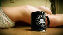 asleepylioness:   Happy Wednesday Ms. Lioness. I was missing my man last night so I made some hot tea and stretched a little. It was a nice little distraction.xx,orgasmixx.tumblr.com  I am so sorry you were missing your love but if him being away inspires