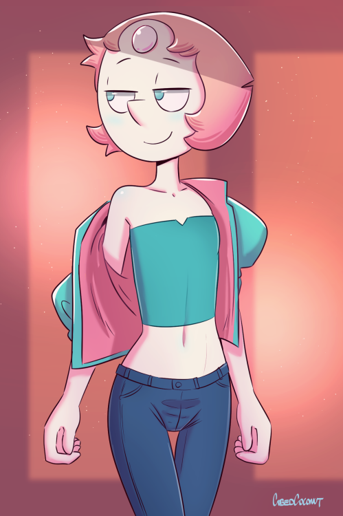 Pearl looking fine in her jacketAlt versions on patreon! 