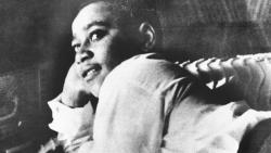 ghettablasta:   Emmett Louis Till was murdered at the age of 14 in Money, Mississippi after allegedly whistling at a white woman.  The murder of Emmet Till became one of the leading struggles in the American Civil Rights Movement. The main suspects were