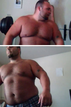 real-thick:  Thick Musclechub Pec Bounce [video link] 