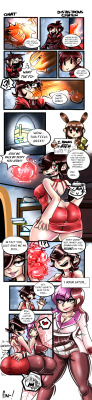   Commissioned BY :iconAlkiller77:its roman taking over ruby&rsquo;s body and putting her soul in her posterior. :)   