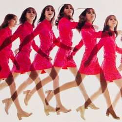 taishou-kun:  Tachikawa Mari 立川マリsinger modelling in pink - Japan - 1970Source twitter BlackXjs