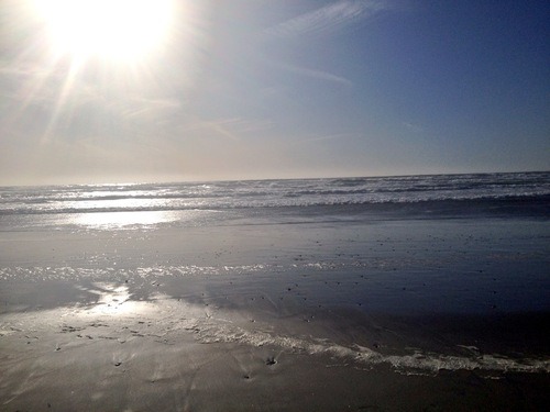 Sunny Day at Ocean Beach