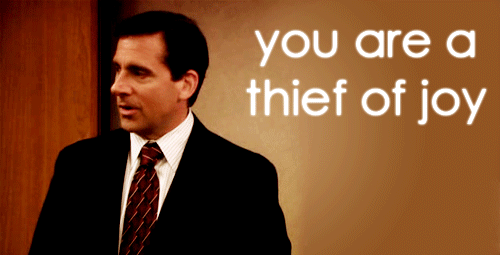 Image result for michael scott hates toby gif