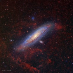 Clouds of Andromeda #nasa #apod #iac #m31 #andromedagalaxy #andromeda #galaxy #islanduniverse #spiralgalaxy #interstellar #gas #ionizedhydrogen #intergalactic #universe #space #science #astronomy
