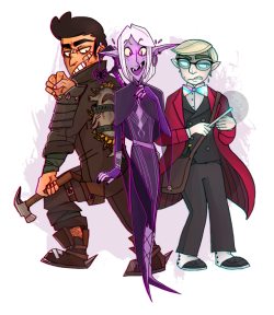radariant: for your consideration: @theadventurezone AU where the reclaimers are Magic Brian, Jenkins and Maarvey. Magic B just goes around collecting reluctant would-be villains like Pokemon &amp; THB still exist they’re just adventurers who are rude