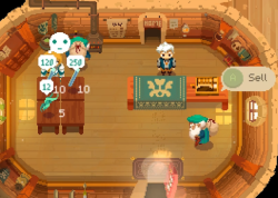 retronator:  I wrote about Moonlighter last June when I backed it on Kickstarter. Heavily inspired by Zelda: The Minish Cap (can you tell? :)), it pulls a unique twist on the world-exploring, dungeon-crawling formula. Instead of dumping gathered loot