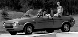carsthatnevermadeitetc:  Fiat Ritmo Cabriolet Prototype, 1979, by Bertone. The convertible version of Fiat’s mid-range hatchback was designed and built by Bertone and after 1982 was badged as a Bertone as well