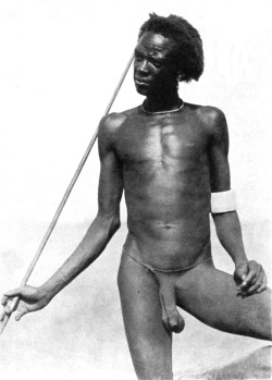 Sudanese Nuer man. Via Collection of Old Photos.