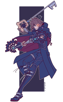 destiny-islanders:  Doodled even more characters who will never actually wear the Kingsglaive uniform hahahahahaSora was the original doodle, but I knew I had to sneak in a Kingsglaive!Vanitas for my buddy @paopunova. P.S. @geek-kie’s Kingsglaive!Vani