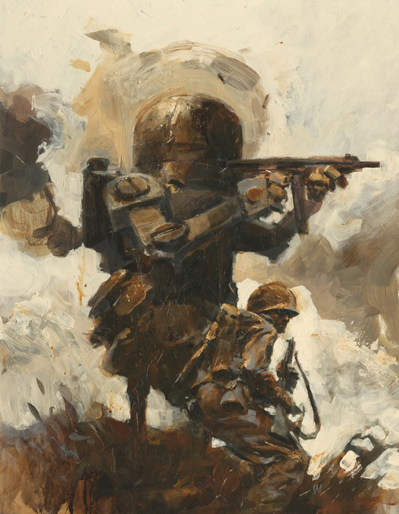 Fantasy Painting by Ashley Wood