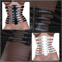 Blackwidow Cincher   Extraordinary ladies require an extraordinary wardrobe. So why not start with a waist cincher, that might steal a life-giving breath?   You get: -superconforming waist cincher for Victoria 4  -10 Mats for Black Widow Cincher http://re