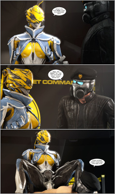 eclair-stones:  I was inspired by @wattchewant Warframe stuff. And I somehow can’t tag him lol.Fullsize: ComicFullsize: Single Frame