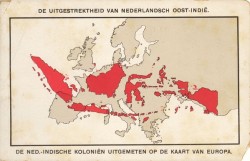 The vastness of the Dutch East Indies.