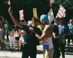 outrising:     ‘Gay Cop Kiss’ Enrages Westboro Baptist Church, Unites Everybody ElseA cop has turned the tables on the Westboro Baptist Church after they posted a photo of him kissing his boyfriend in protest on Twitter… Read more.