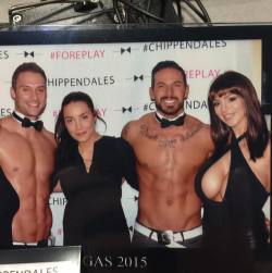 Yes we really did it 😝 #Chippendales by jordancarverofficial