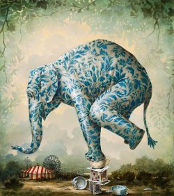asylum-art-2:  Allegorical Realism by  Kevin Sloan Denver-based artist Kevin Sloan creates  amazing paintings that have been described as “allegorical realism.”  They certainly are technically brilliant and conceptually compelling.  There is an old