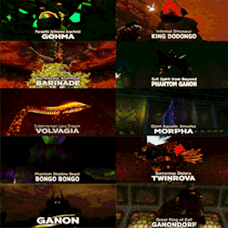 themalfunction:  Ocarina of Time Bosses.
