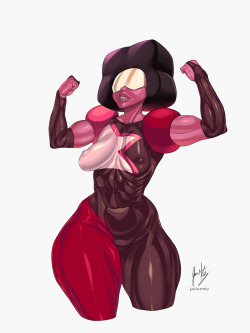 javiermtzspace:  Garnet is awesome! | Fanart I really hope you like my version of this AWESOME character. If you are interested in commission, please email me to: javier.martinez.correa@gmail.com Follow me Facebook | Deviantart | Instagram | Store | Socie