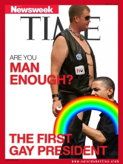 (via Obama &lsquo;The First Gay President&rsquo; - Suicide Betties XXX) 