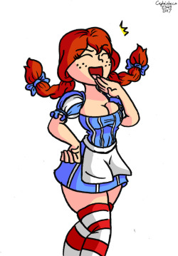 More Smug Anime Wendy’s. I think I might be in love. She probably has that anime ojou laugh. 