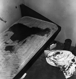 truecrimeguru:  Florida State Prison, Raiford, FL 1971 riot aftermath. 