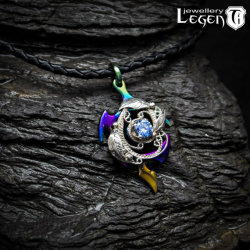 littlealienproducts:  Beautiful Hand Crafted Jewelry from Legenti   These gorgeous and intricate items are all hand crafted and designed by Andrey of Legenti on Etsy. Crafted from titanium and silver with natural gem inserts these beautiful designs