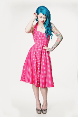 sophiecash:  Pin up perfection - Sophie Cash, dress by Cyanide Kiss, shot by Ben Walker! 