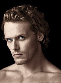 sam-heughan-daily: Sam Heughan photographed by Neil Gavin | *colorized by me