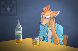 fantastic-fur-art:  | Unresolved Charlotte trying to drown her sorrows and come to terms with her past relationship and feelings. I hope we get to see more of her in future seasons. A big shout-out goes to Maltesegryphon for being such a great first time