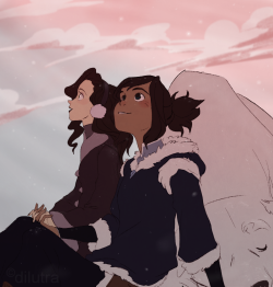 dilutra:  KORRASAMI MONTH - day 28-30 hands    last of korrasami month, but a good way to start december :&gt; ———- Nbnb 