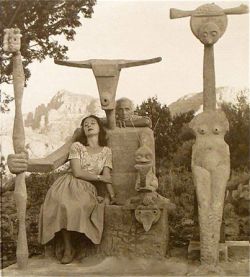 colin-vian:   Max Ernst e Dorothea Tanning a Sedona, Arizona, 1948 