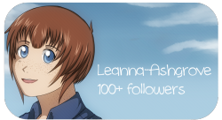leanna-ashgrove:  The other day I had finally reached over 100+ followers on this blog. I wanted to start off by saying thank you so very much to everyone here. You guys have been such a huge support and I honestly don’t think I could have asked for