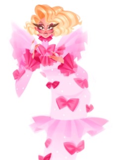 So it’s #trixieweek to celebrate her Crowning and for serving killer looks and comedy!! I will be posting one Trixie Mattel look every day till Thursday when Season 10 of RuPaul’s Drag Race  premieres!! So for Monday here is her Rudemption Look!!