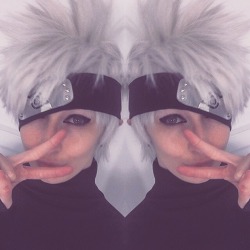 Kakashi HotAndGay quick wig test 👊🏻 I should probably make my new mask soon 😷⚡️
