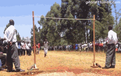 hoodniggashit:     gifcraft:  Kenyan High School High Jump   i stared at the second gif for a while