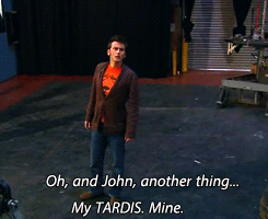 janto-owns-my-soul: athomewithlana:  merindab:  silentdimension:  The Doctor playing David Tennant  I will always love this skit  HOW HAVE I NEVER SEEN THIS  OMG, that little curtsy John does…. 