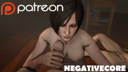 negativecoresfm:  Raccoon City Stories (Patreon Exclusive Short) Patreon Reward of June, a 33 seconds animation featuring Ada Wong (RE6). You can get more information about my patreon page here or just read the description on my patreon page. Click here