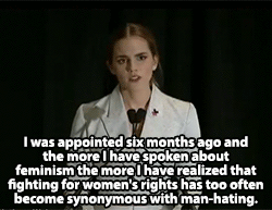 magnoliapearl:  huffingtonpost:  Emma Watson Fights For Gender Equality With Powerful UN Speech Watson formally invited men to join the fight for gender equality in a moving speech on Sept. 21, launching the HeForShe campaign.  For more on Watson’s