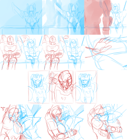 perceptur:rough sketches for a thing, i’m uploading them since i don’t think this will be finished for a very long time loli just need tHIS AFTER 38…………