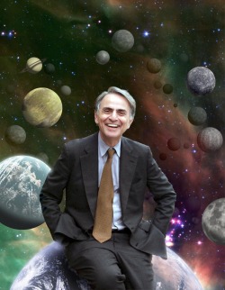 crookedindifference:  Happy Birthday Carl Sagan  Carl Edward Sagan (November 9, 1934 – December 20, 1996) was an American astronomer, astrophysicist, cosmologist, author, science popularizer and science communicator in astronomy and natural sciences.